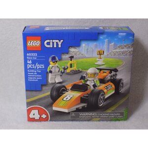 LEGO City Great Vehicles Race Car Toy Building Set 60322 Building Toys New